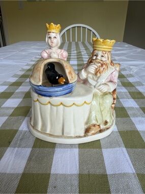 Vintage Music Box From Japan Quon Quon "Sing A Song Of Six Pence"